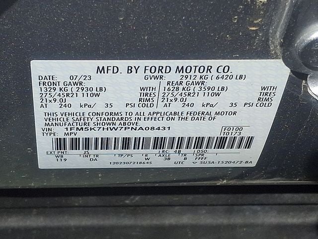 2023 Ford Explorer Platinum