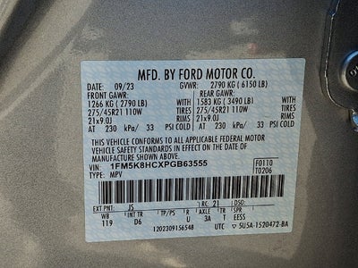 2023 Ford Explorer Platinum