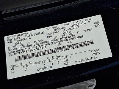 2022 Ford F-150 XLT