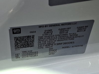 2024 GMC Sierra 2500HD AT4