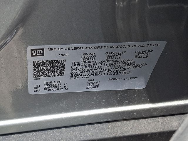 2026 Chevrolet Equinox LT