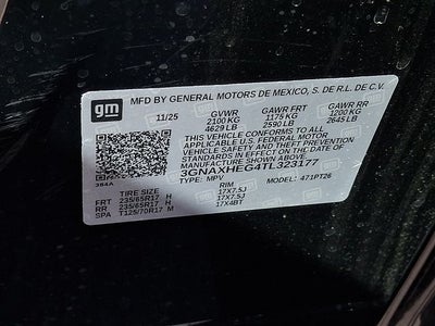 2026 Chevrolet Equinox LT