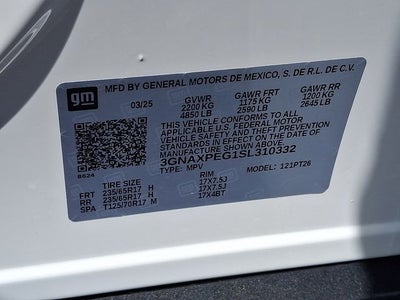 2025 Chevrolet Equinox LT