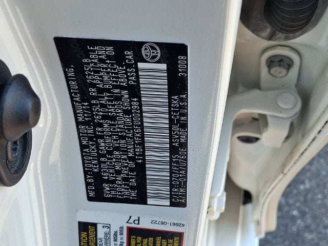 2015 Toyota Camry SE