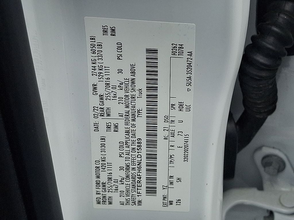 2022 Ford Ranger XL