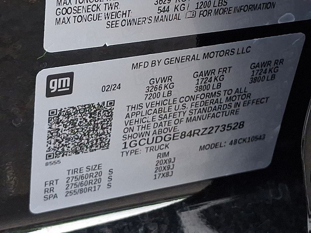 2024 Chevrolet Silverado 1500 LTZ