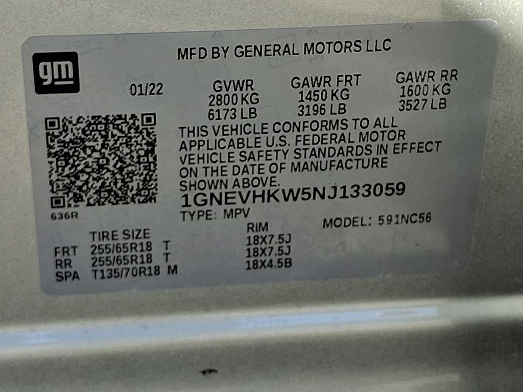 2022 Chevrolet Traverse LT Leather