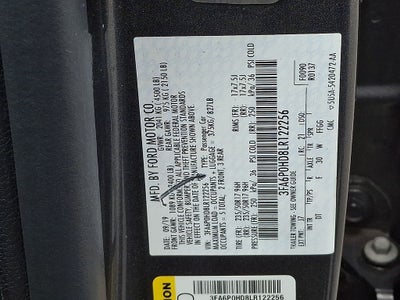 2020 Ford Fusion SE