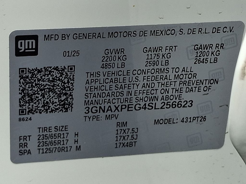 2025 Chevrolet Equinox LT