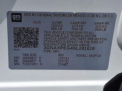 2025 Chevrolet Equinox LT