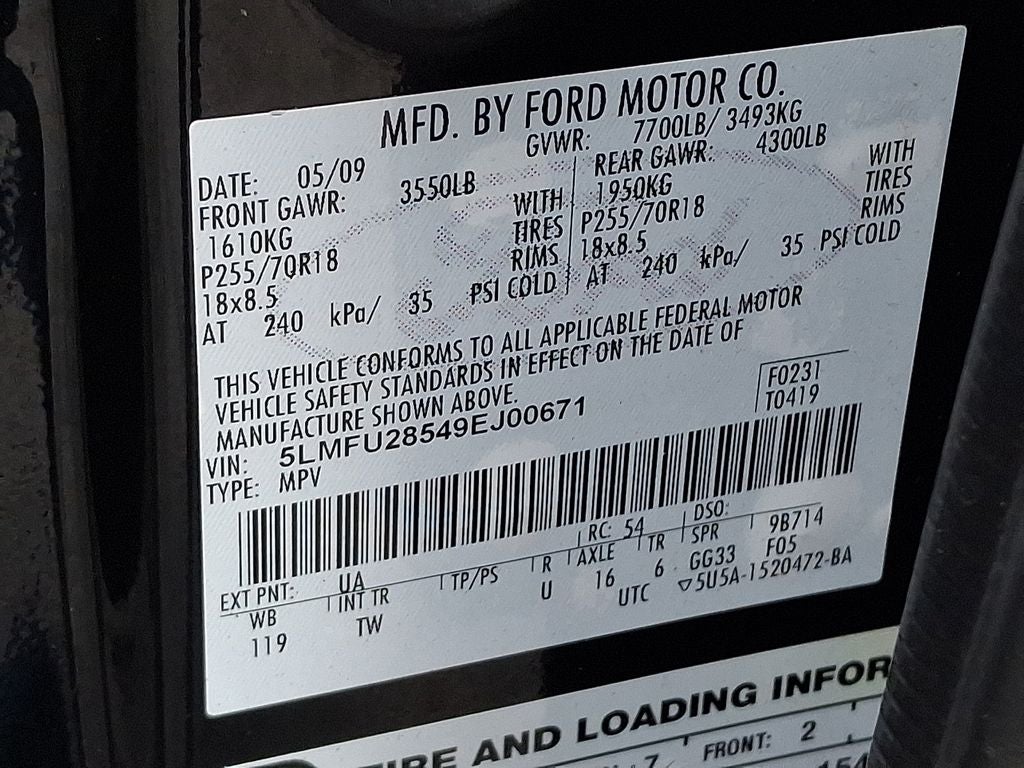 2009 Lincoln Navigator Base
