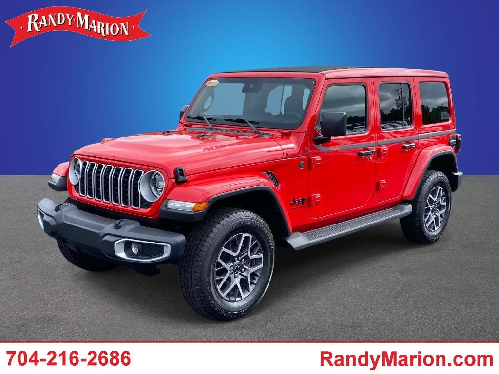 2025 Jeep Wrangler 4-Door Sahara 4x4