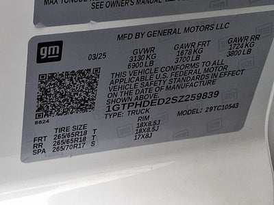 2025 GMC Sierra 1500 SLT