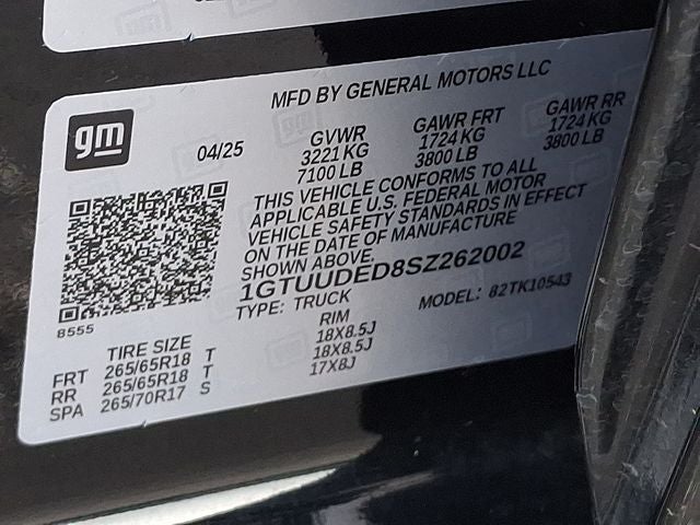2025 GMC Sierra 1500 SLT
