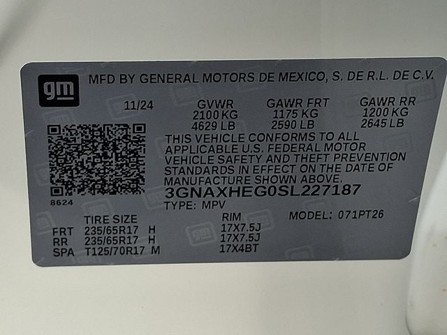 2025 Chevrolet Equinox LT
