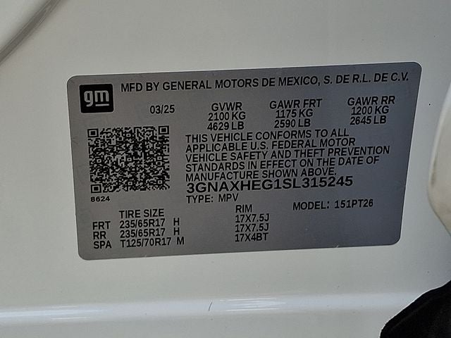 2025 Chevrolet Equinox LT