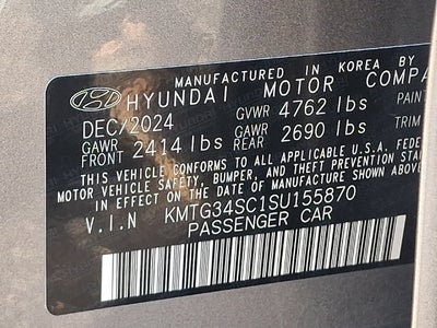 2025 Genesis G70 2.5T