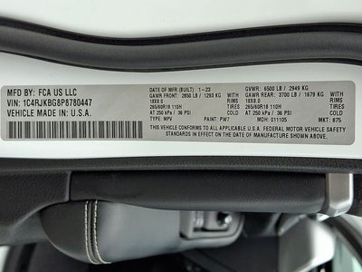 2023 Jeep Grand Cherokee L Limited