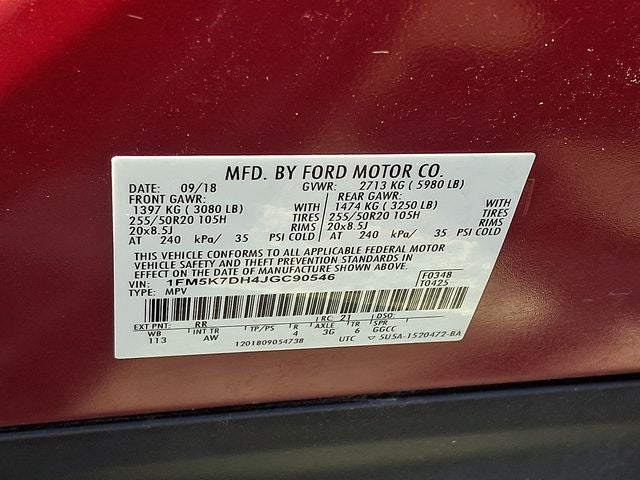 2018 Ford Explorer XLT