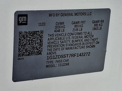 2024 Chevrolet Malibu LT 1LT