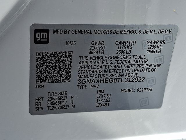 2026 Chevrolet Equinox LT