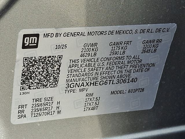 2026 Chevrolet Equinox LT