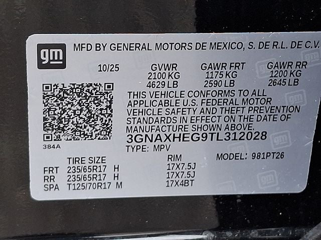 2026 Chevrolet Equinox LT