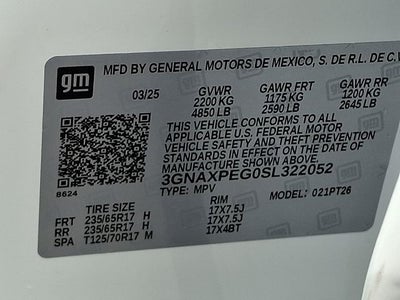 2025 Chevrolet Equinox LT