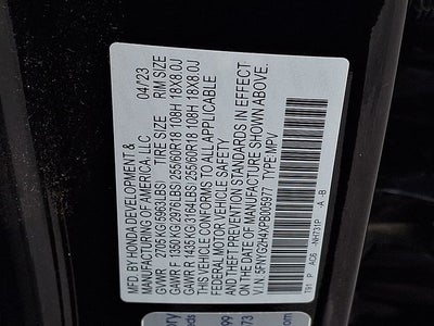 2023 Honda Pilot EX-L 8 Passenger