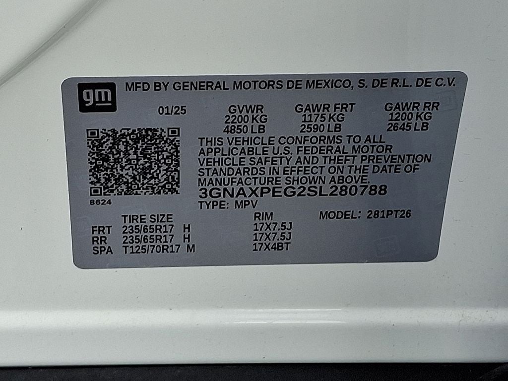 2025 Chevrolet Equinox LT