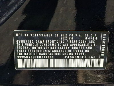 2024 Volkswagen Jetta 1.5T S