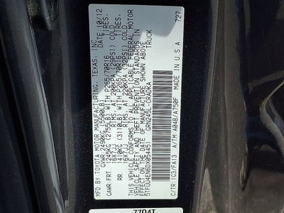 2013 Toyota Tacoma Base V6