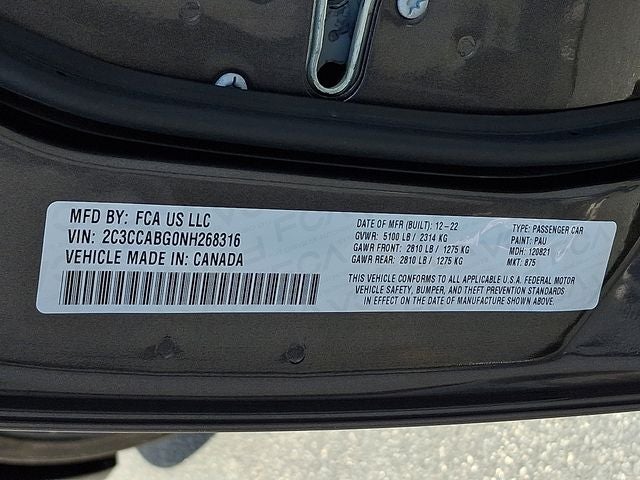 2022 Chrysler 300 S