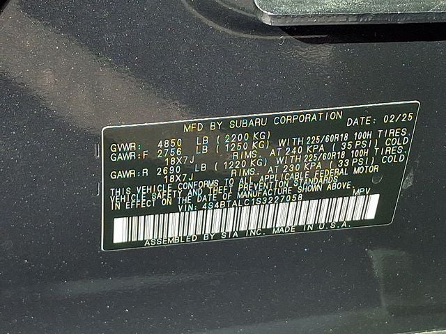 2025 Subaru Outback Onyx Edition