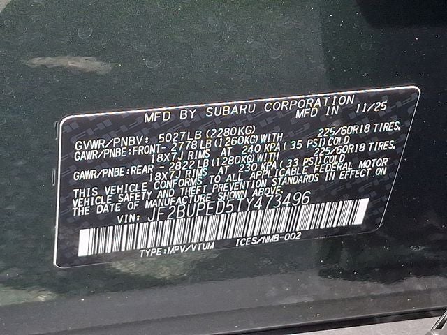 2026 Subaru Outback Touring