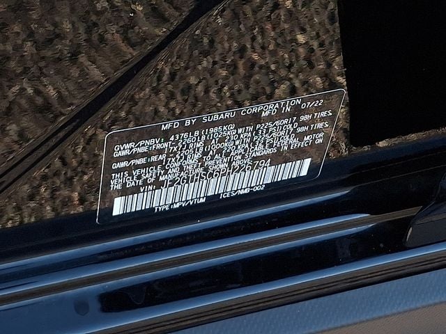 2023 Subaru Crosstrek Sport