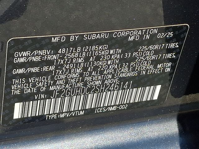 2025 Subaru Crosstrek Premium