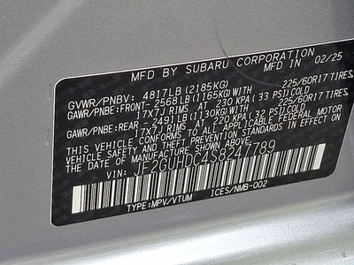 2025 Subaru Crosstrek Premium
