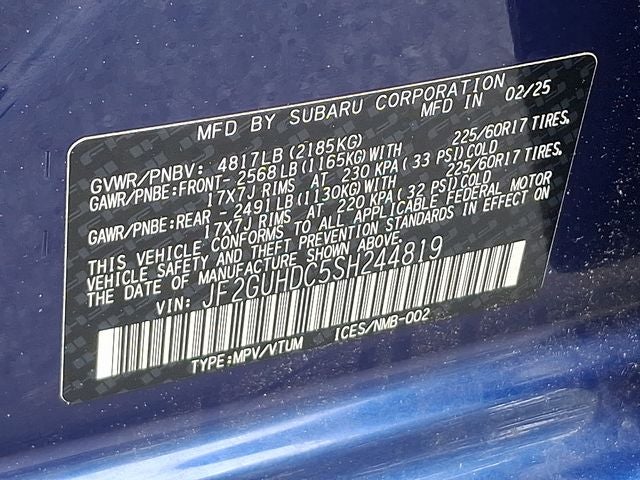 2025 Subaru Crosstrek Premium