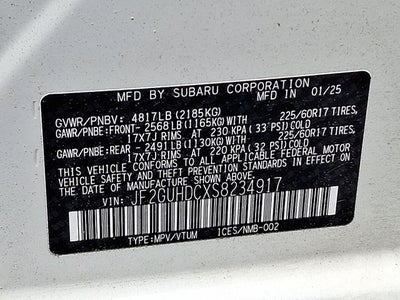2025 Subaru Crosstrek Premium