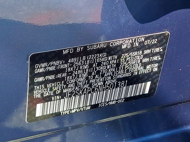 2022 Subaru Forester Limited