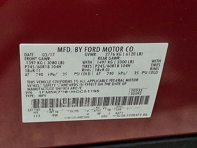 2017 Ford Explorer XLT