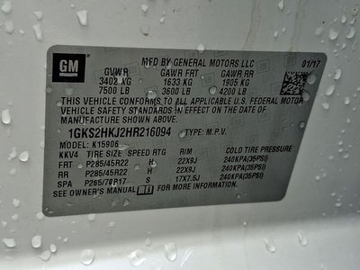 2017 GMC Yukon XL Denali