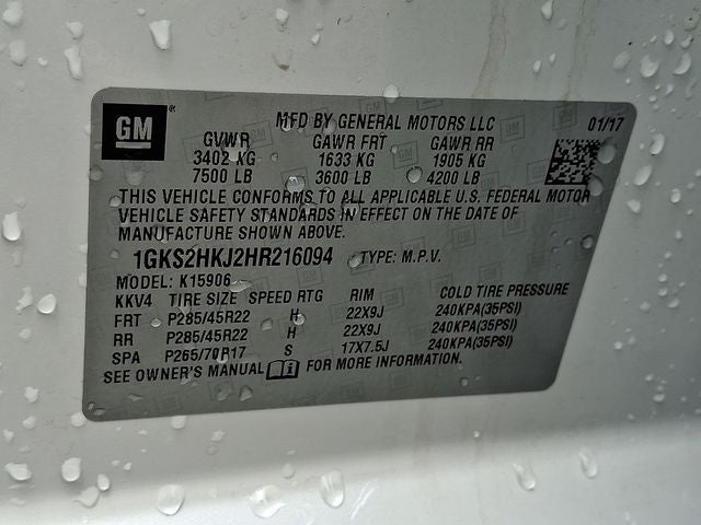 2017 GMC Yukon XL Denali