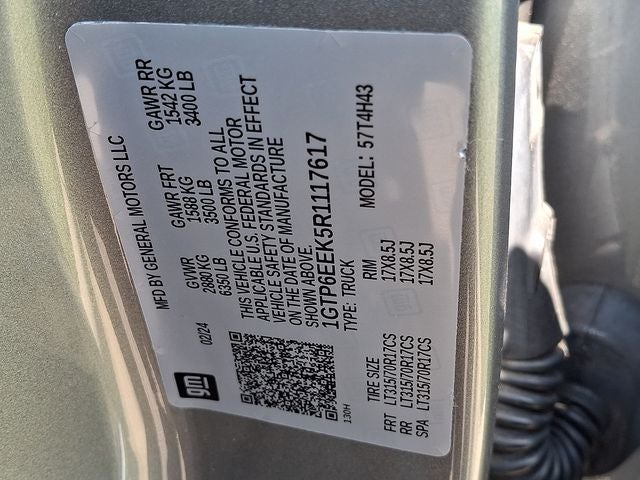 2024 GMC Canyon AT4X