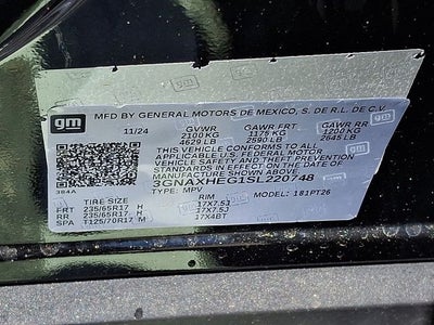2025 Chevrolet Equinox LT