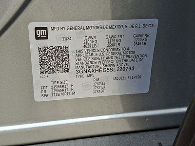 2025 Chevrolet Equinox LT
