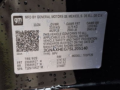 2025 Chevrolet Equinox LT