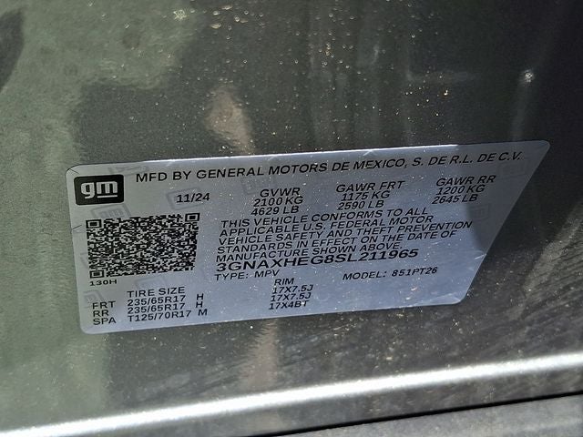 2025 Chevrolet Equinox LT