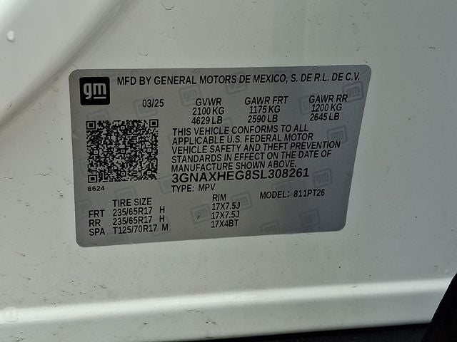 2025 Chevrolet Equinox LT